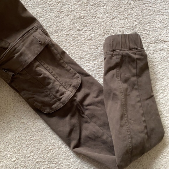 Jeaniologie brown color joggers - Picture 8 of 9
